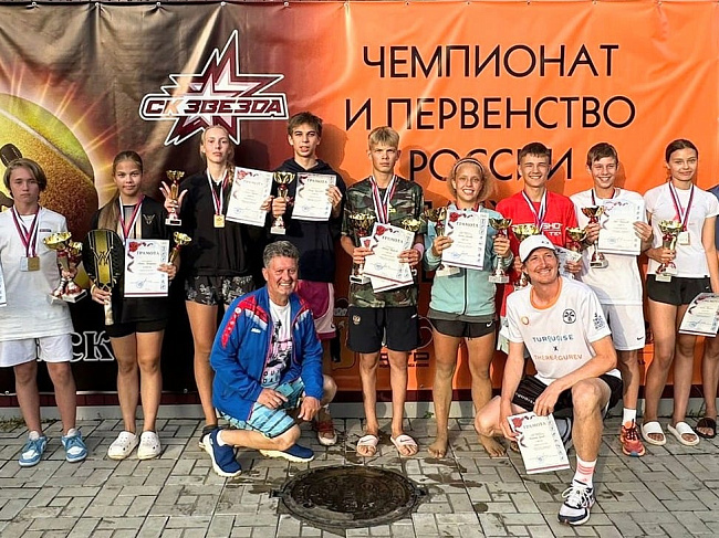 Успехи теннисистов-пляжников на первенствах России в Рыбинске
