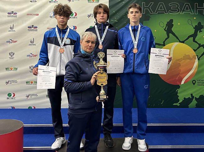 "Бронза" сборной команды юниоров в Казани