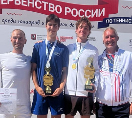 Успех теннисистов Самарской области на первенстве России в Москве